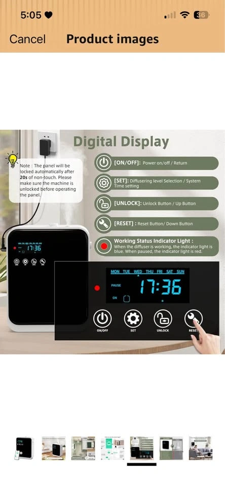 Smart Scent Diffuser - photo 4