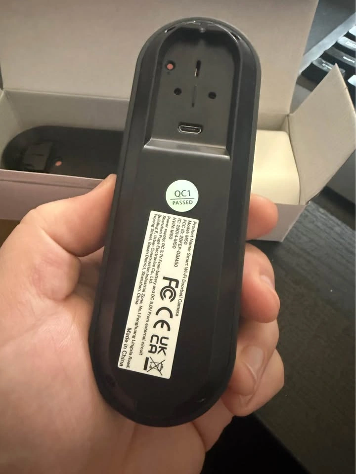 Smart Wi-Fi Doorbell Camera M50 - photo 3