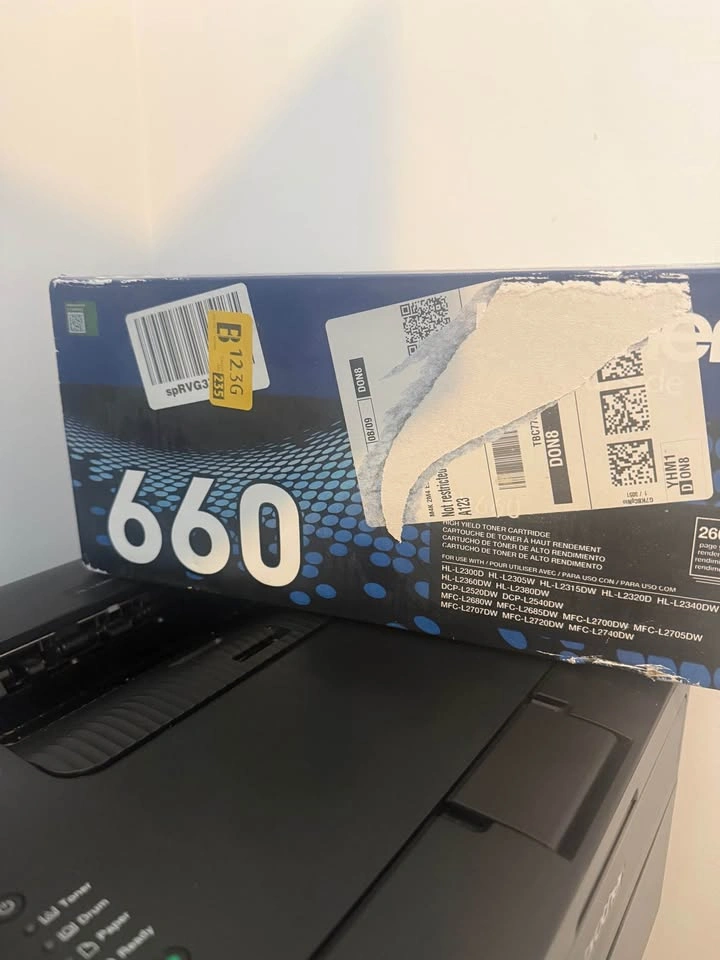 Brother TN660 Monochrome Laser Printer - photo 4