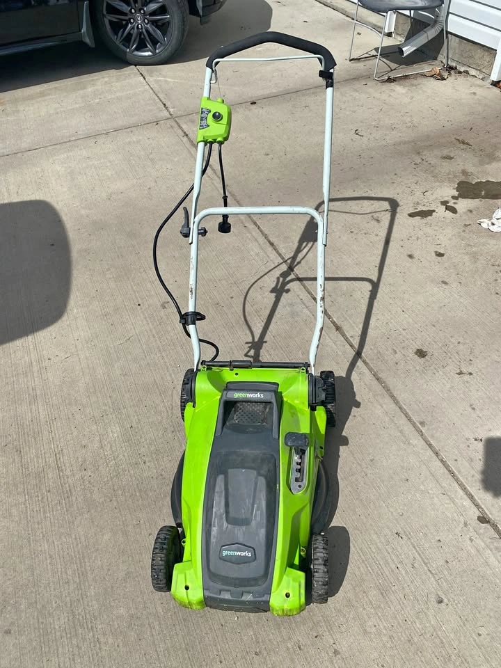 Greenworks Corded Electric Lawn Mower