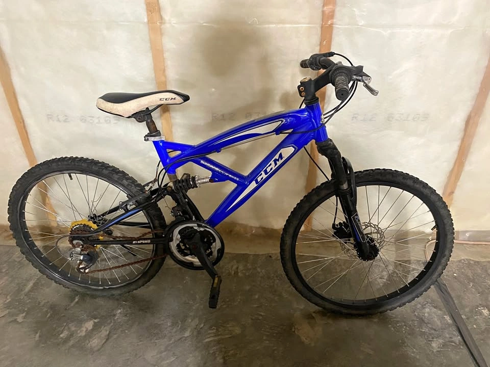 CCM Full Suspension Mountain Bike 21-Speed – As Is