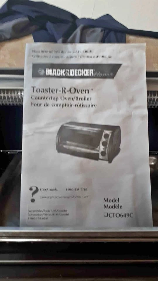 Black & Decker Toaster Oven CT0649C