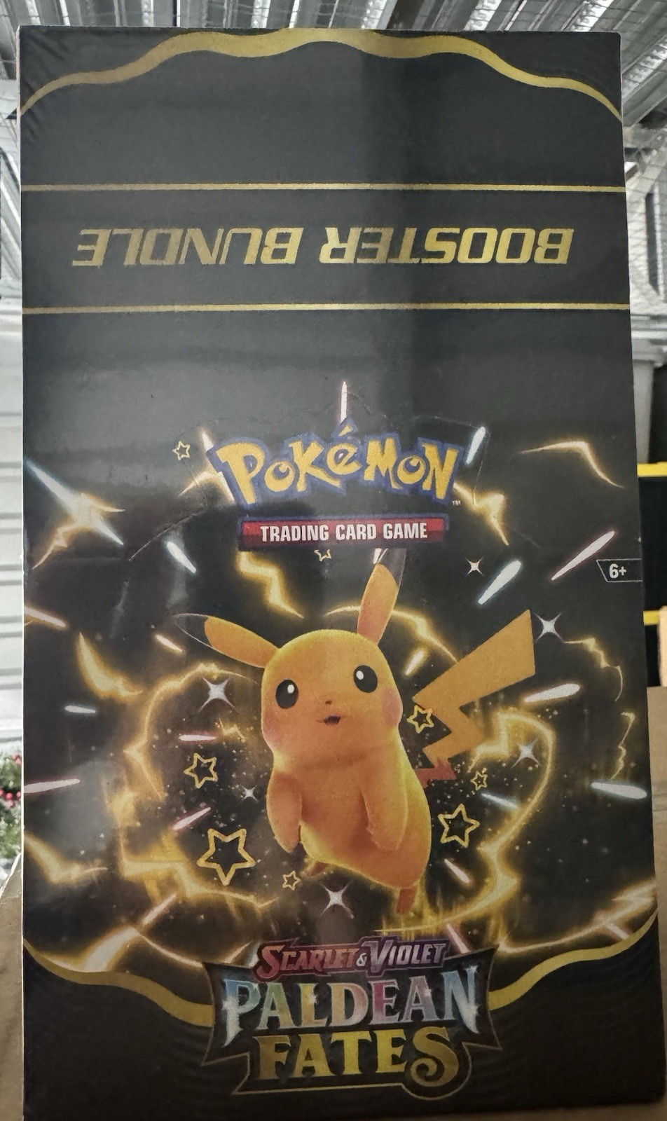 Pokemon TCG Scarlet & Violet Paldean Fates Booster Bundle Displa - photo 2