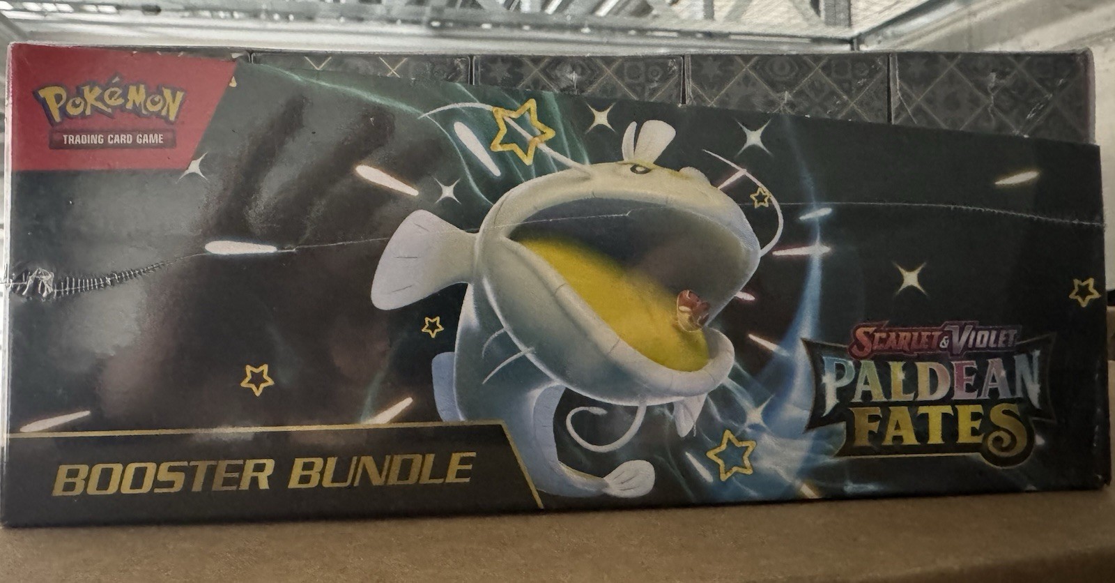 Pokemon TCG Scarlet & Violet Paldean Fates Booster Bundle Displa - photo 4