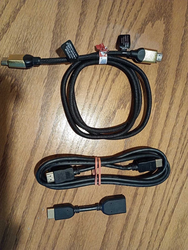 HDMI Cable + Adapter