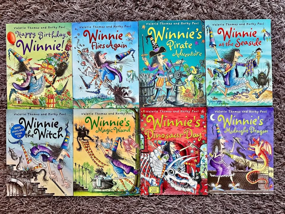 Winnie the Witch Books - Like New