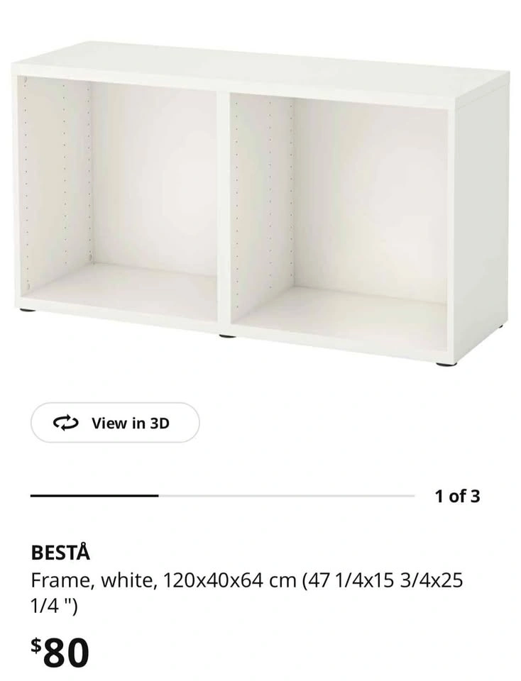 IKEA BESTÅ Storage Cabinet - photo 3