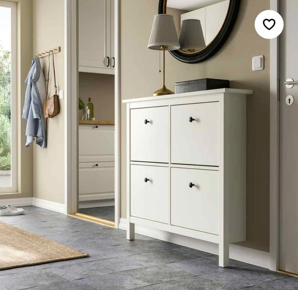 IKEA HEMNES Shoe Cabinet with 4 Compartments - photo 5