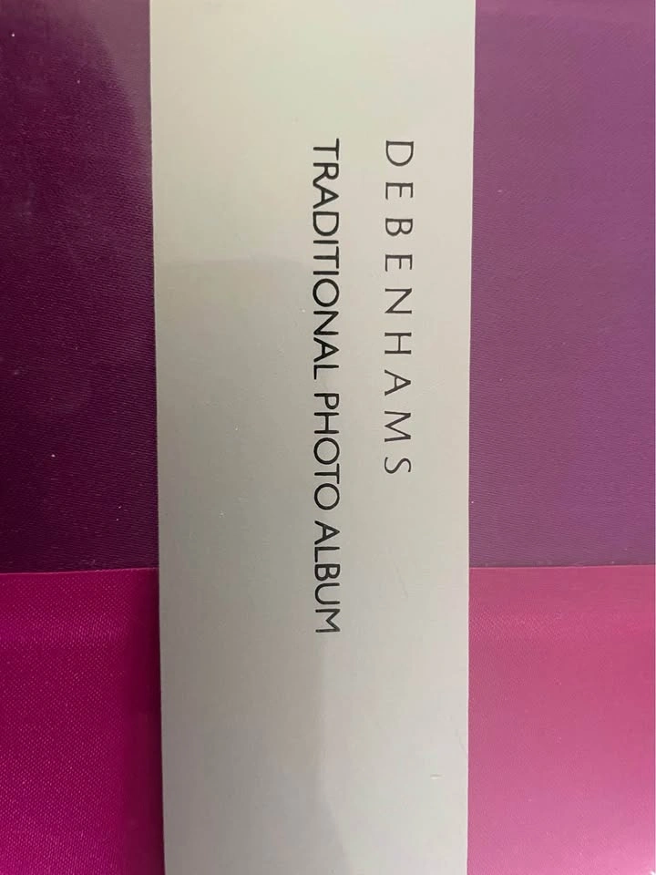 Debenhams Photo Album, scrapbook, art portfolio, Magenta Purple - photo 2