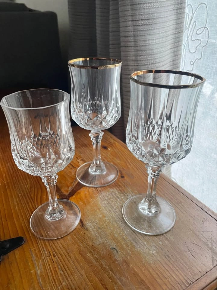 Vintage Crystal Goblets - Set of 3 - photo 3