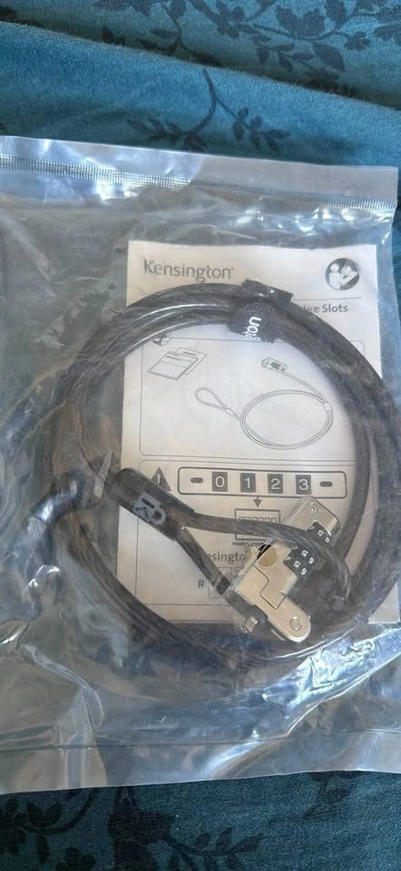 Kensington N17 Combination Lock for Wedge Slots