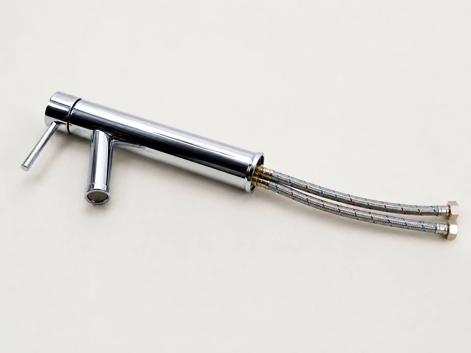 Modern Chrome Bathroom Sink Faucet - Single Handle