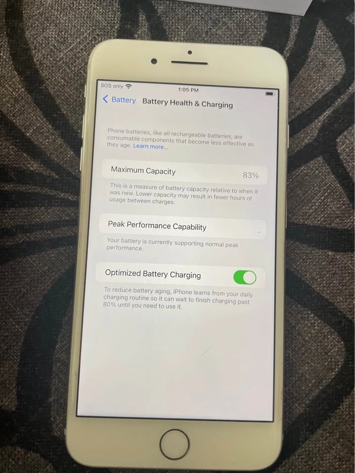 Apple iPhone 8 Plus 128GB Silver w/ Box & Case - photo 4