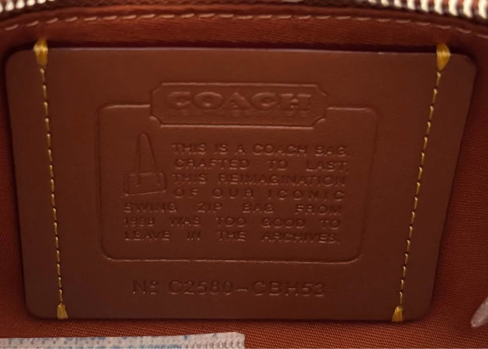 Coach Crystal Swing Zip 20 - photo 4