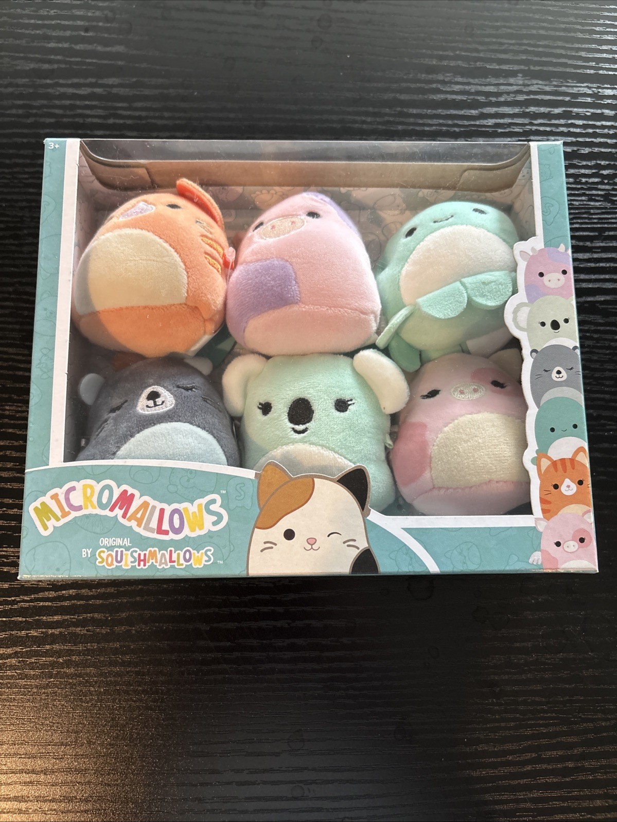 Squishmallows Original Micromallows 6-Pack Patty Gigi River Peet