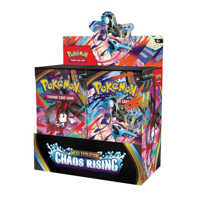 [36 Packs] NEW Pokémon: Chaos Rising Booster Box - photo 4