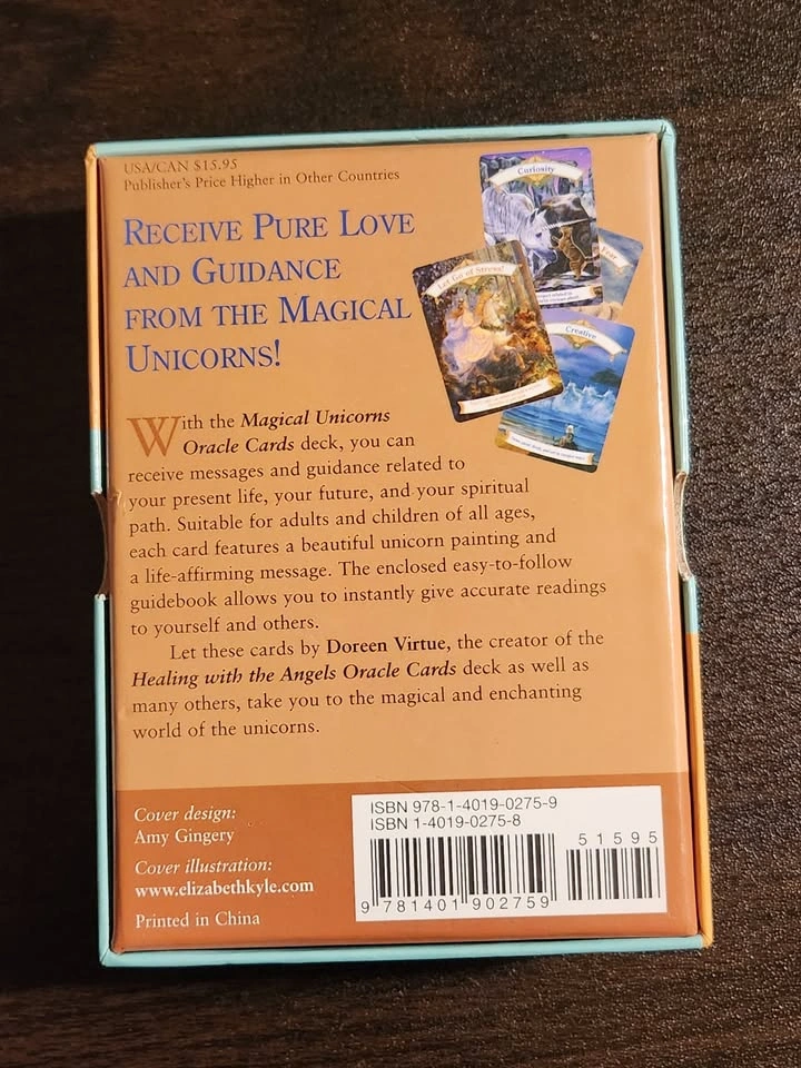 Magical Unicorns Oracle Cards – Doreen Virtue - Rare - photo 2