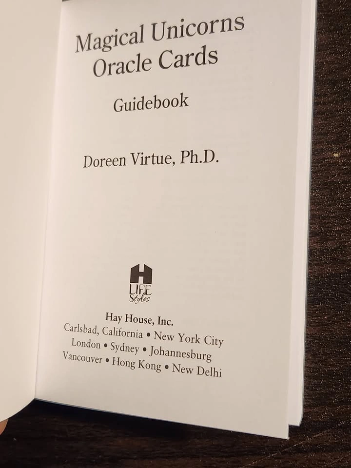 Magical Unicorns Oracle Cards – Doreen Virtue - Rare - photo 4