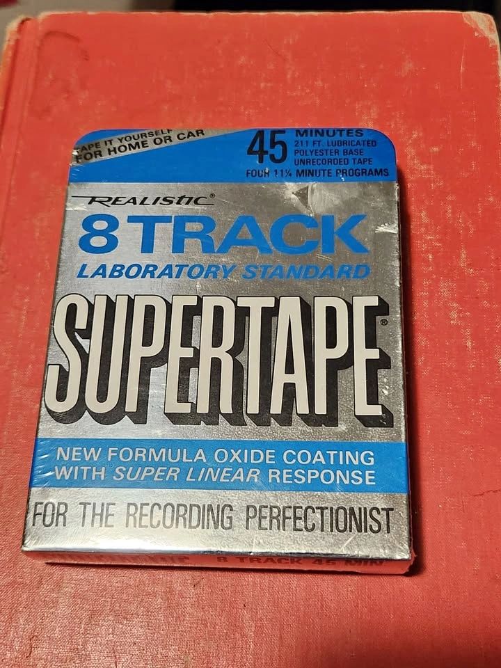 . Realistic 8-Track Laboratory Standard Supertape