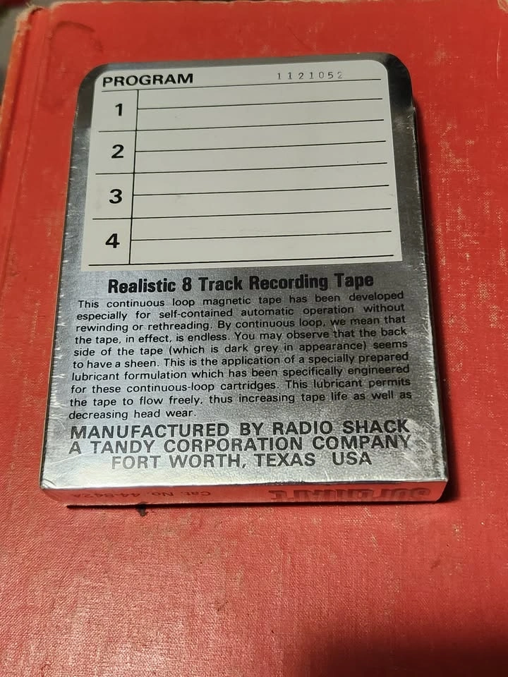 . Realistic 8-Track Laboratory Standard Supertape - photo 2