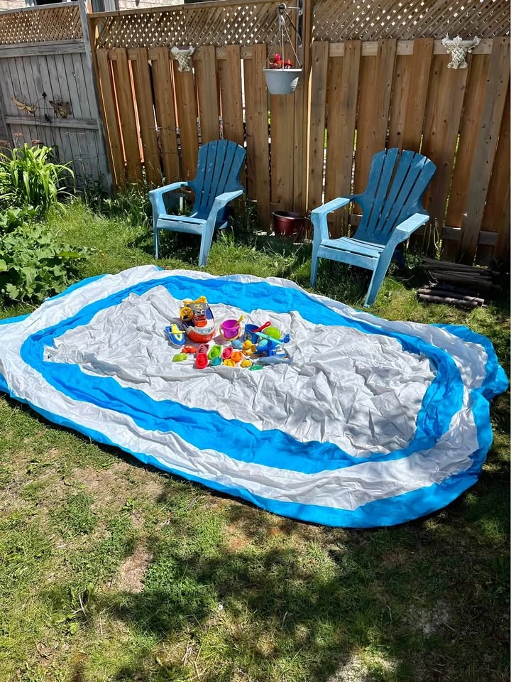 Inflatable Pool 🌊🐠🚤