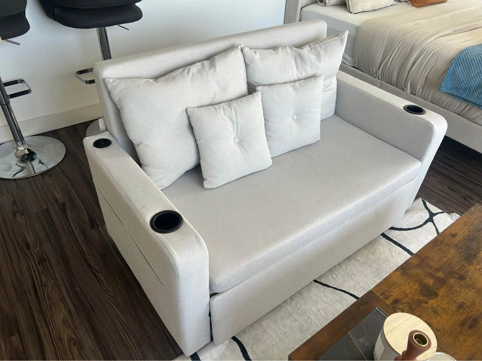 Wayfair 56" 3-in-1 Sleeper Sofa Convertible - photo 2