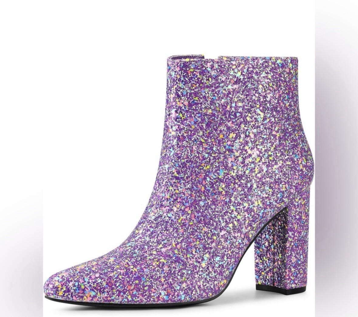 Allegra K Purple Boots BC1340-5 - photo 2