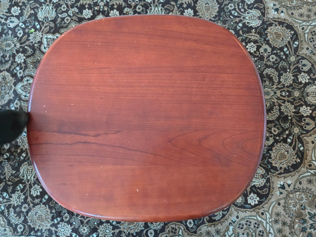 Mahogany Convenience Concepts Oval Coffee Table - photo 2