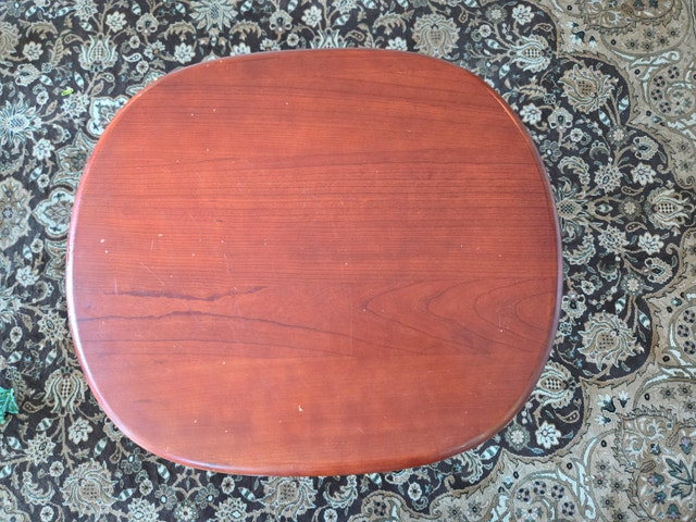 Mahogany Convenience Concepts Oval Coffee Table - photo 3