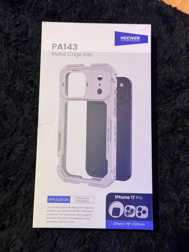 iPhone 17 Pro Metal Cage Kit
