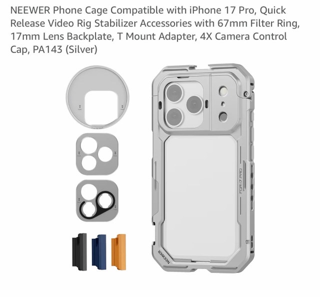 iPhone 17 Pro Metal Cage Kit - photo 2
