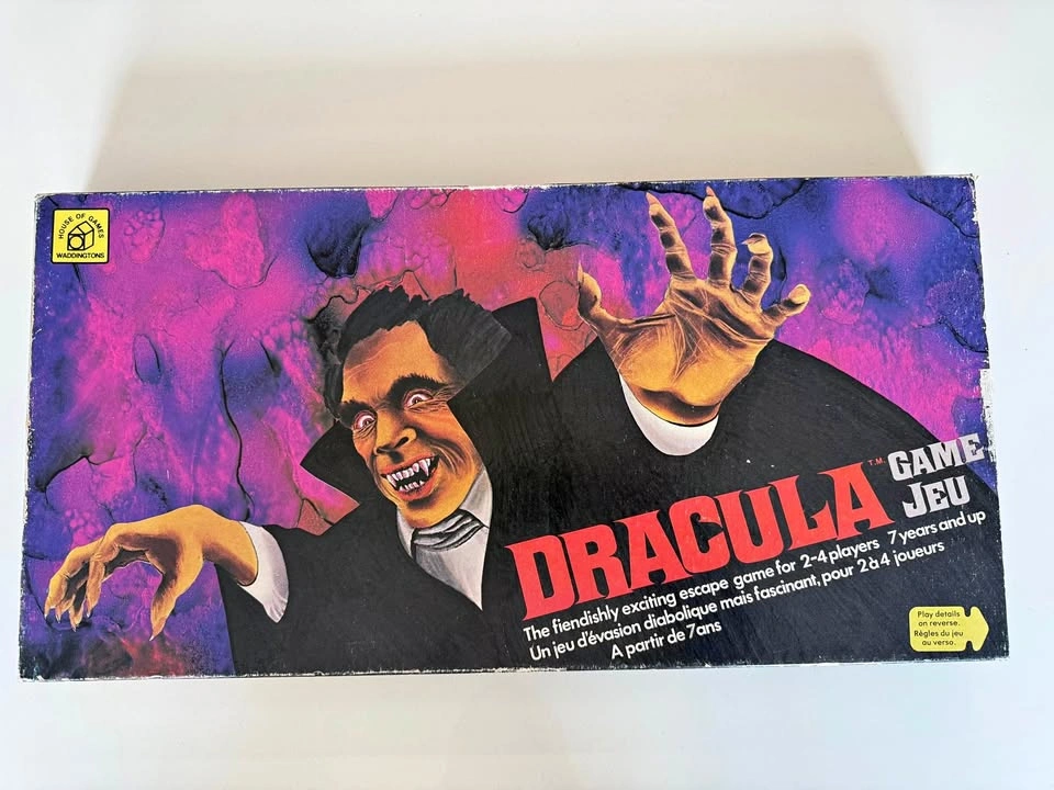 Vintage 1978 Dracula Game by Waddingtons House of Games