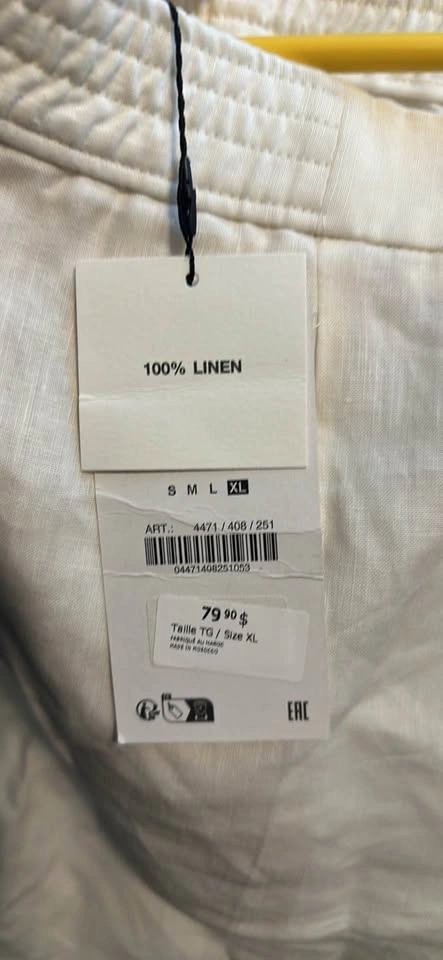 Linen pant Zara XL - photo 2