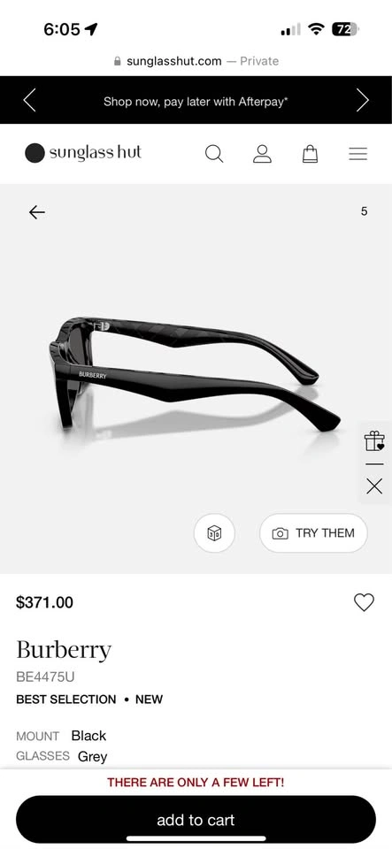 Burberry mens Sunglasses - photo 2