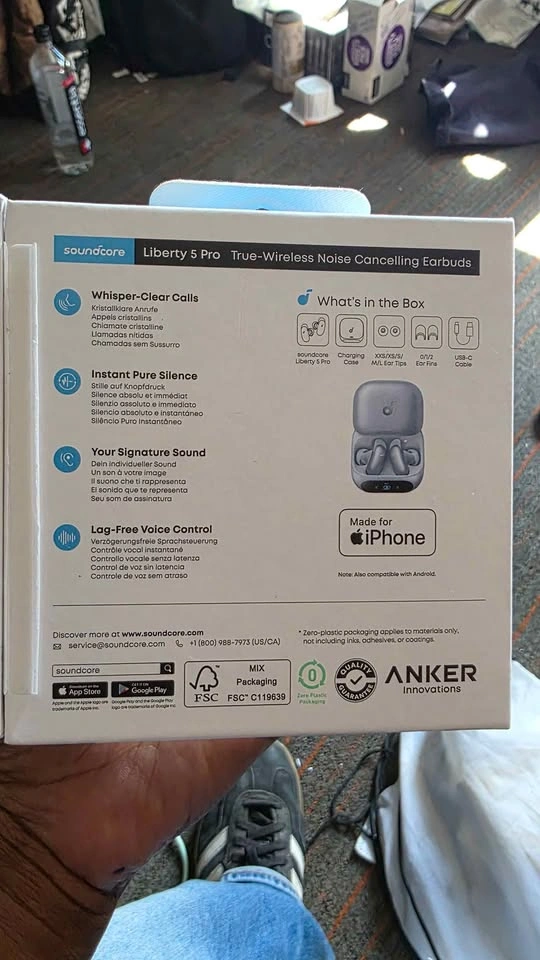 Soundcore Liberty 5 Pro earbuds - NEVER OPENED - photo 3