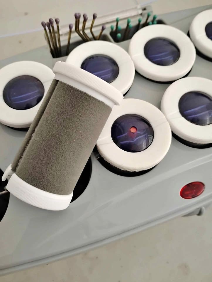 Ceramic/Velvet Hot Rollers