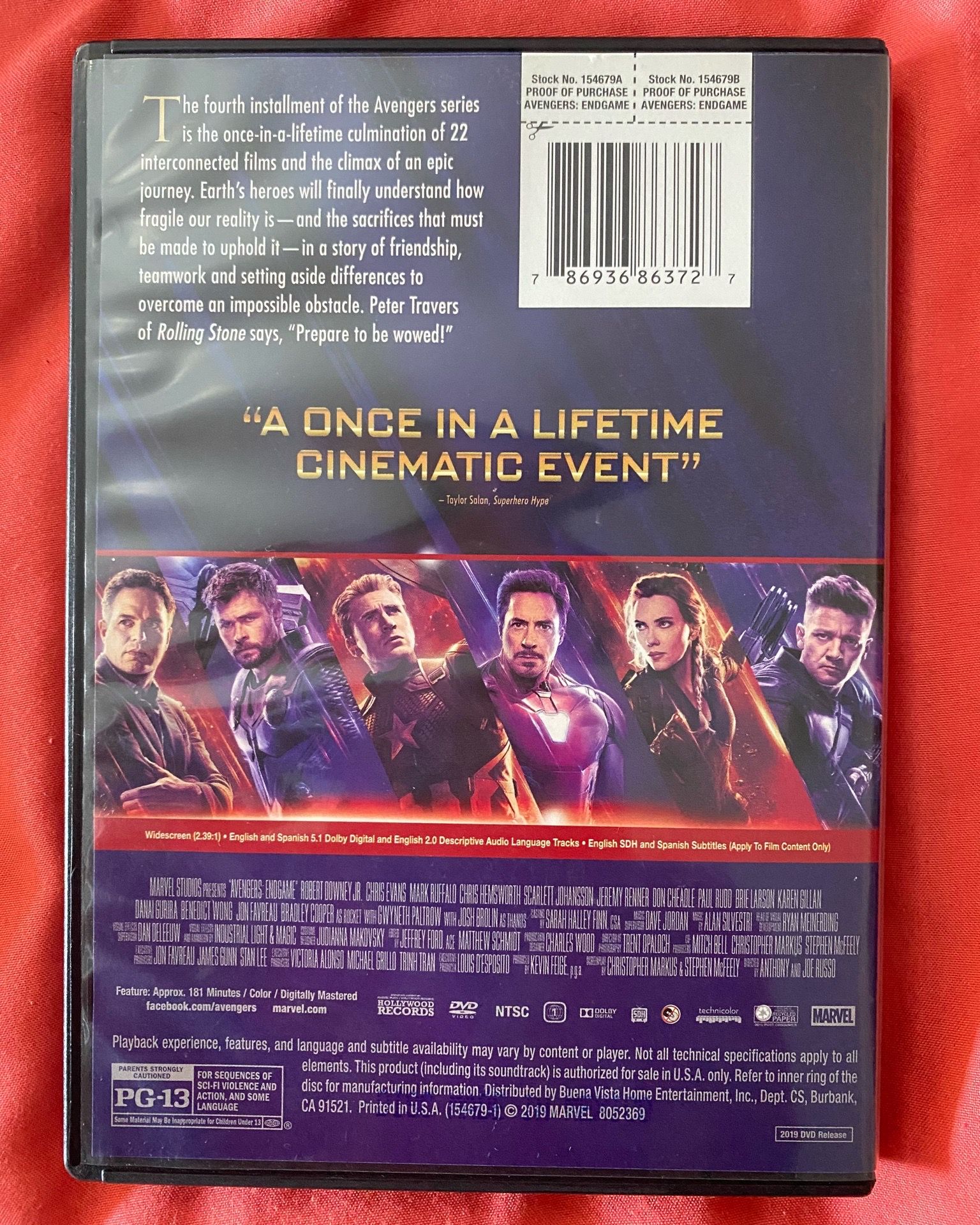 Avengers: Endgame (DVD) - photo 2
