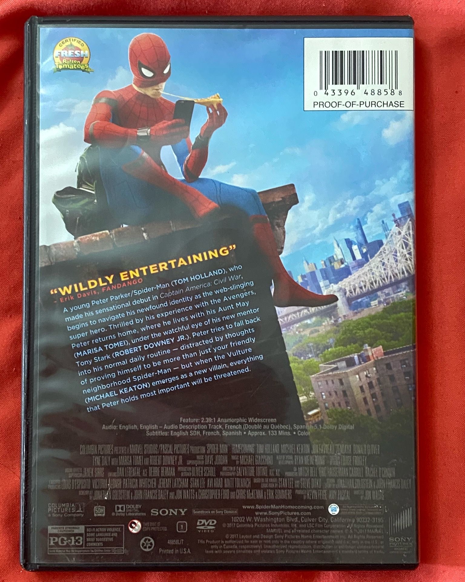 Spider-Man: Homecoming (DVD) - photo 2