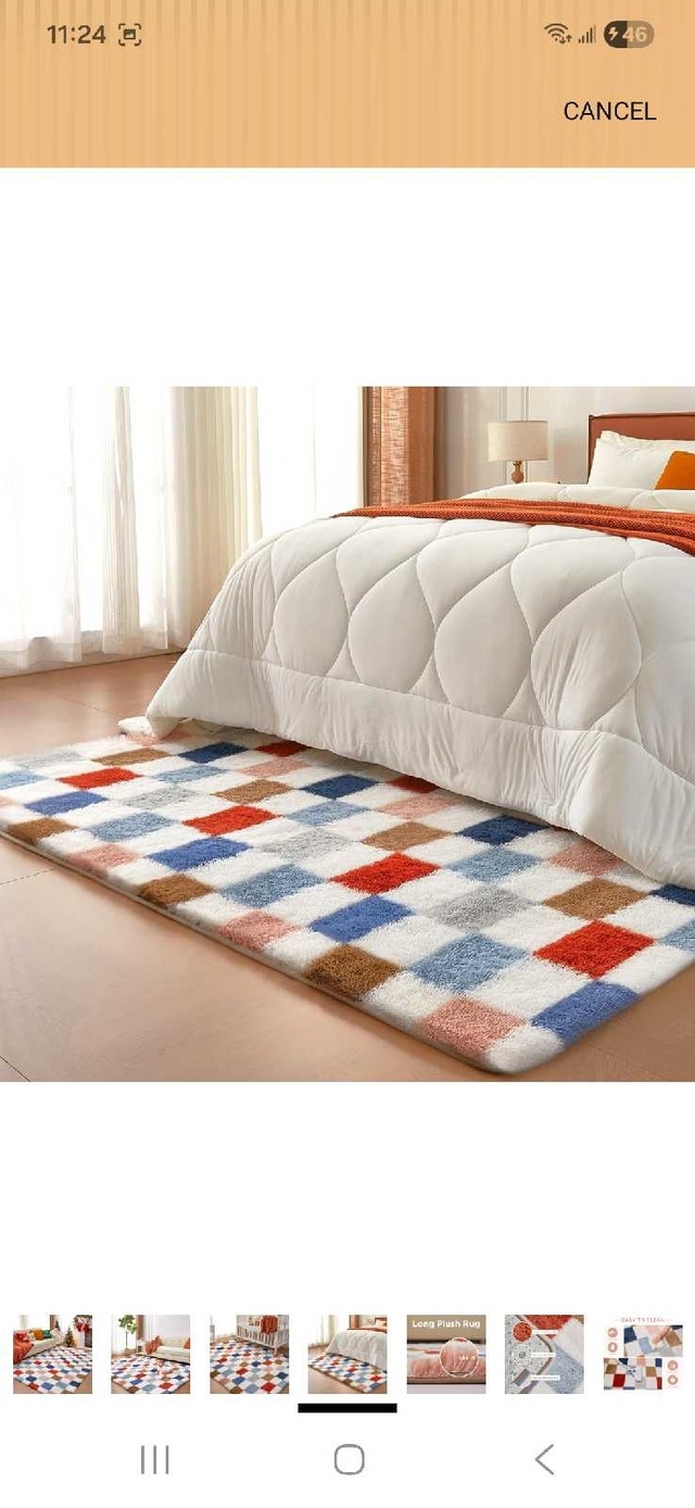 Brand New 6x4 Shag Rug - photo 3