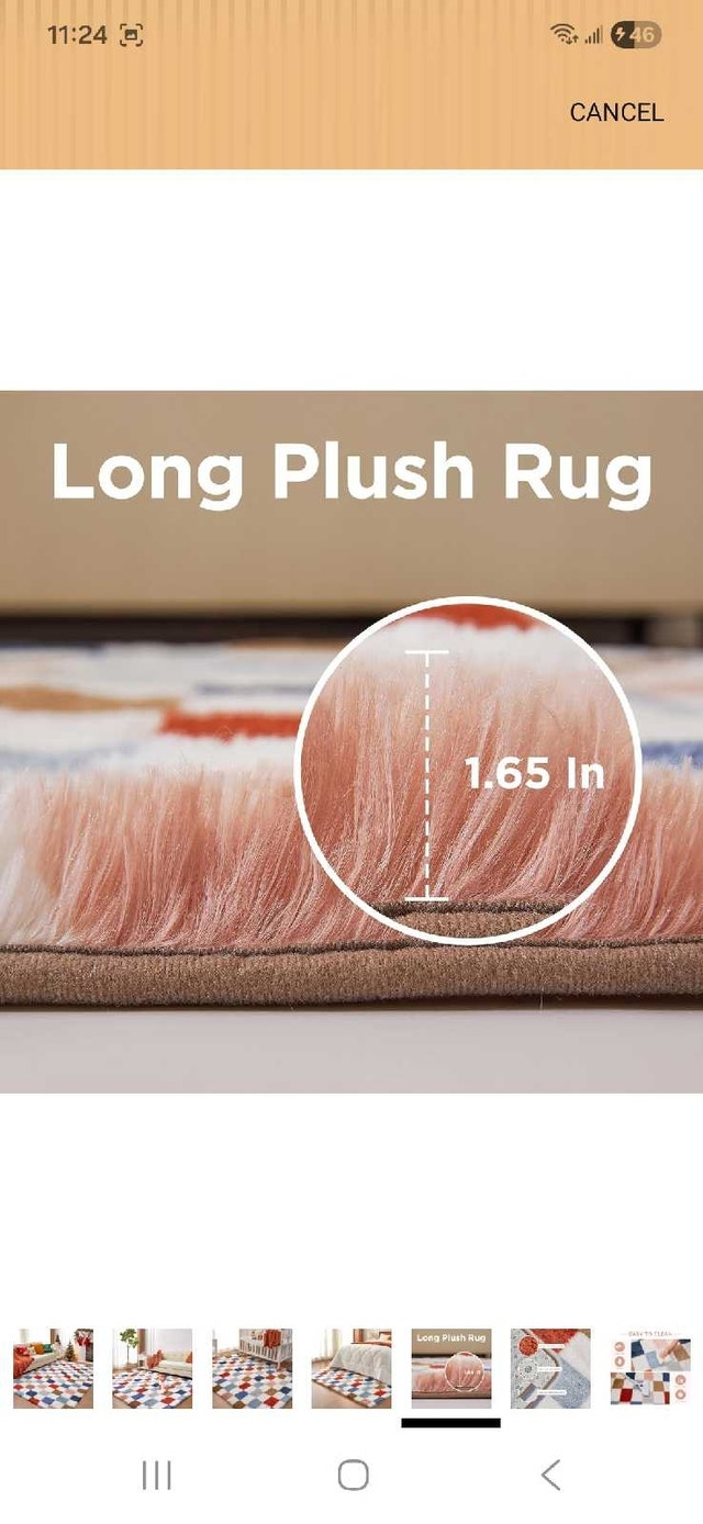 Brand New 6x4 Shag Rug - photo 4
