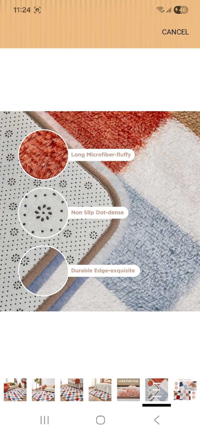 Brand New 6x4 Shag Rug - photo 5