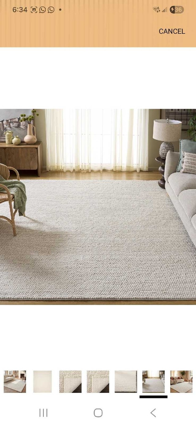 10x14 New Ivory Designer Rug