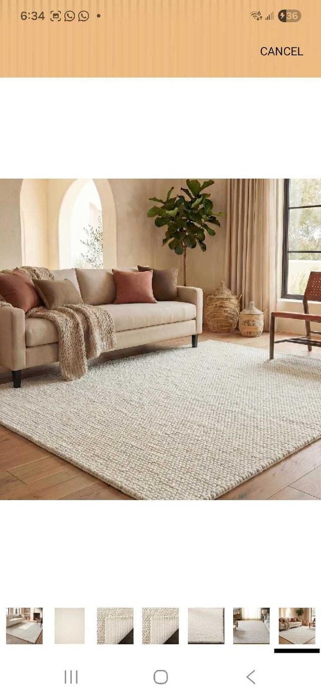10x14 New Ivory Designer Rug - photo 3