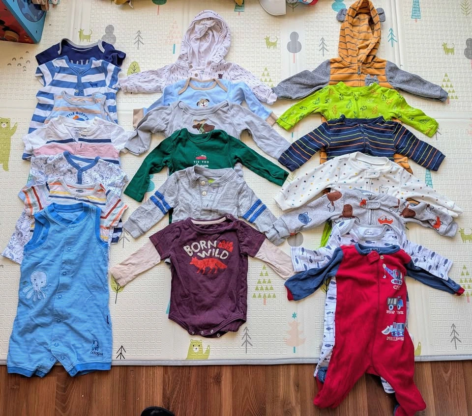 6-12 Months Baby Boy Clothes (70+ Pieces) - photo 2