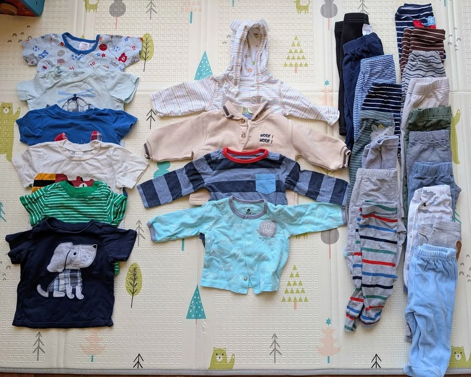 6-12 Months Baby Boy Clothes (70+ Pieces) - photo 3