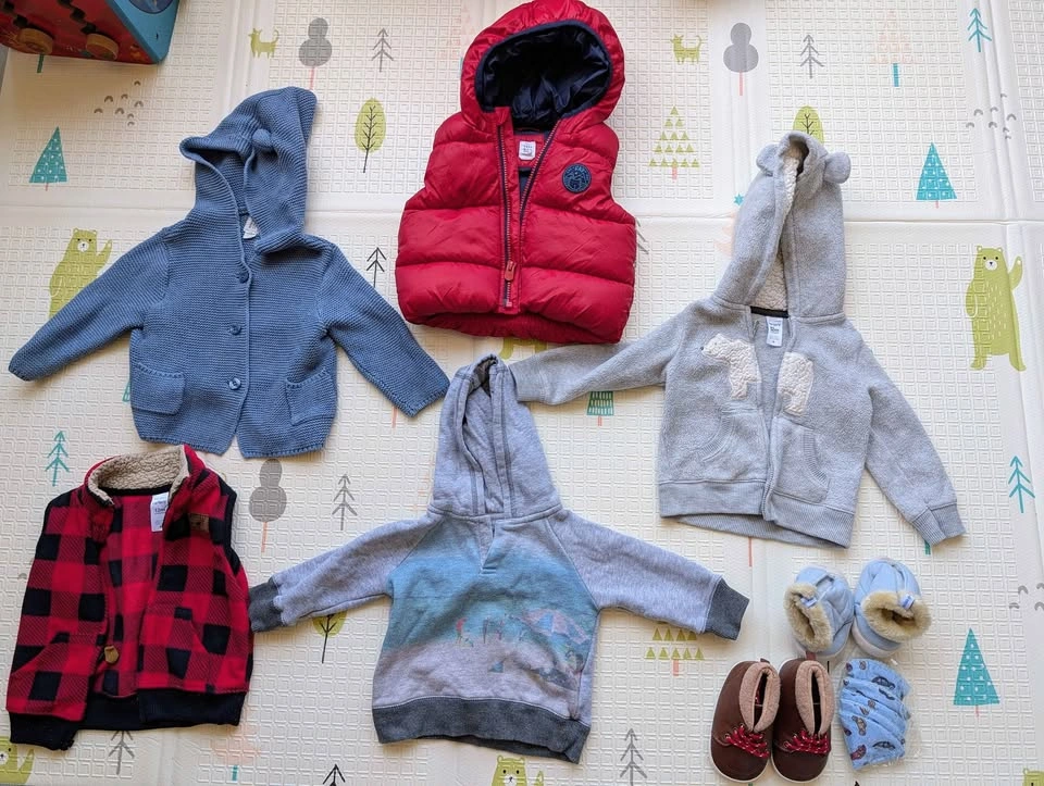 6-12 Months Baby Boy Clothes (70+ Pieces) - photo 5