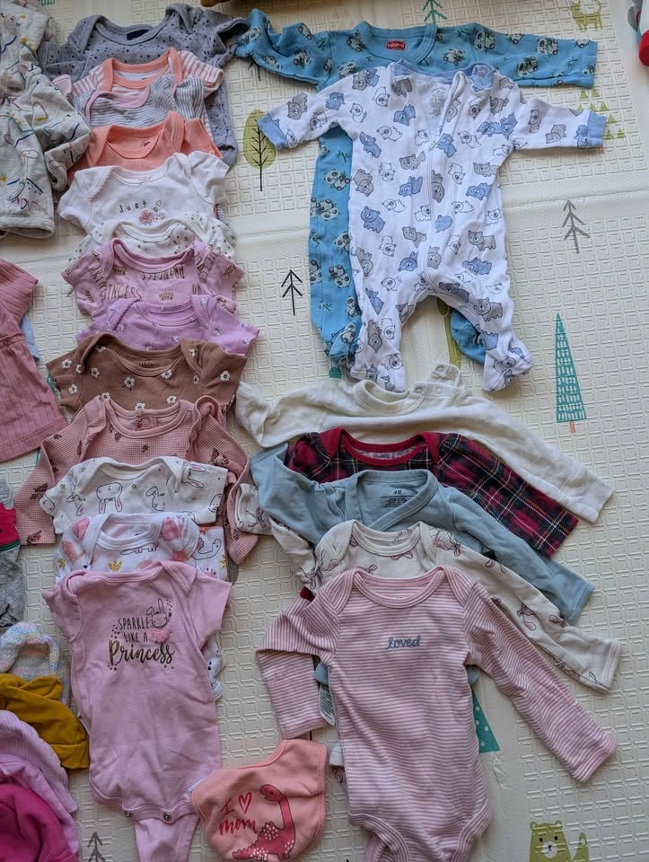 Newborn / NB Baby girl clothes- 37 pieces - photo 3