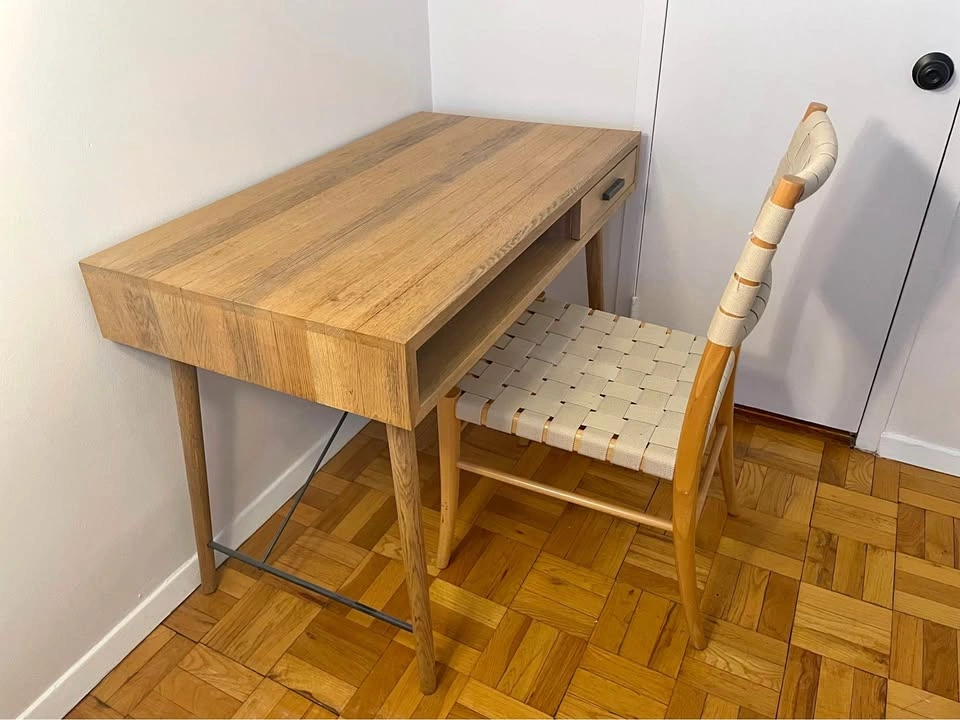 Crate and Barrel Desk and Chair Set
