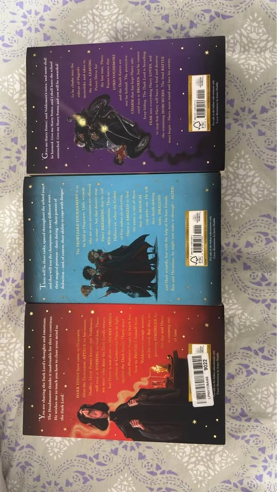 Harry Potter Books 4, 5, and 7 Bloomsbury Editions - photo 2