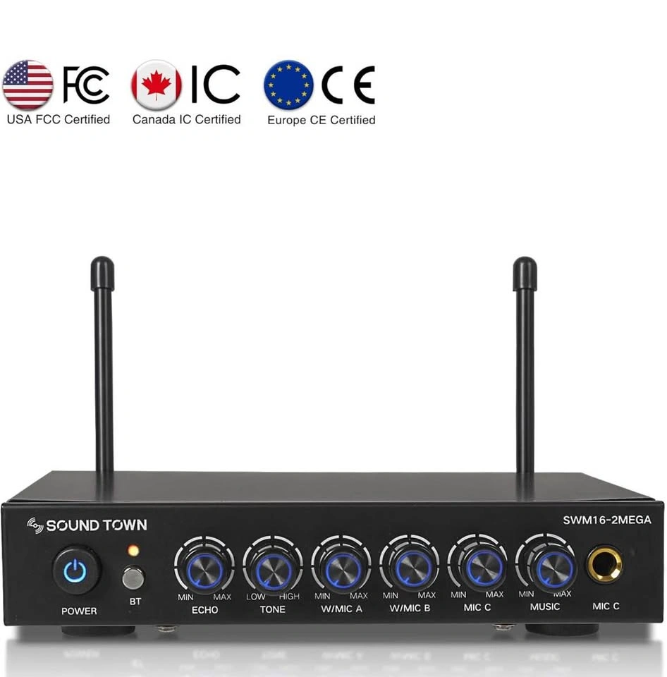 Sound Town SWM16-2MEGA Wireless Mic System - photo 2